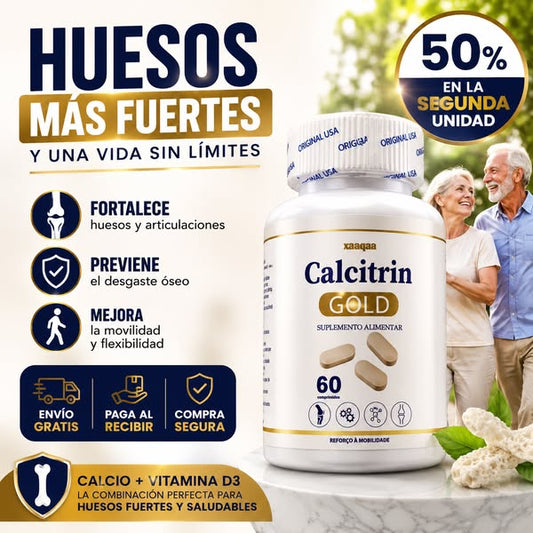 CALCITRIN GOLD - Soporte Óseo avanzado