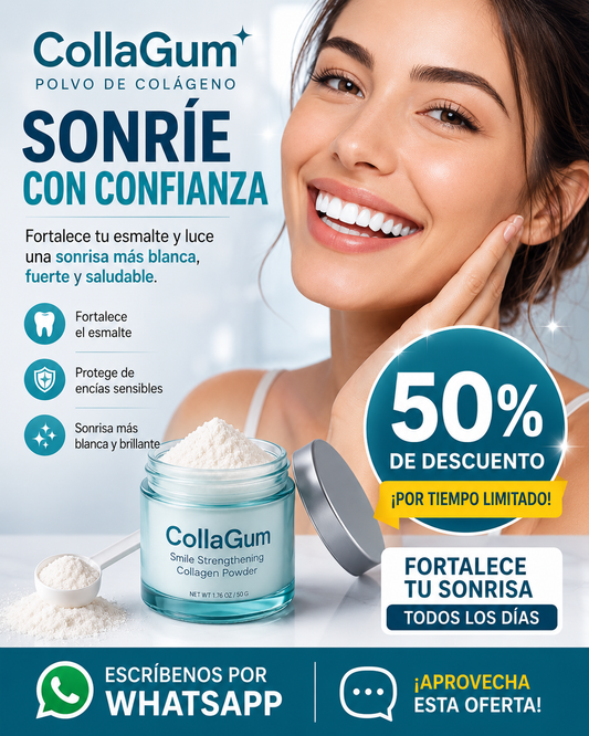 CollaGum - Polvo dental de colágeno