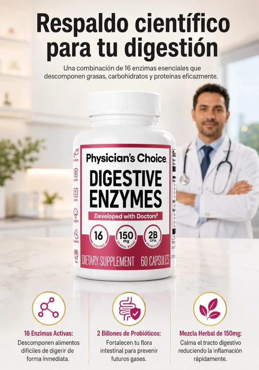 Enzimas Digestivas - Probióticos Naturales